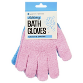 Exfoliating Bath Gloves, 2 Pair